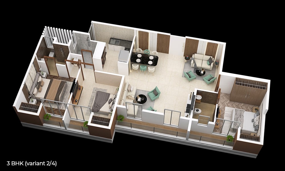 Avantika 2 BHK